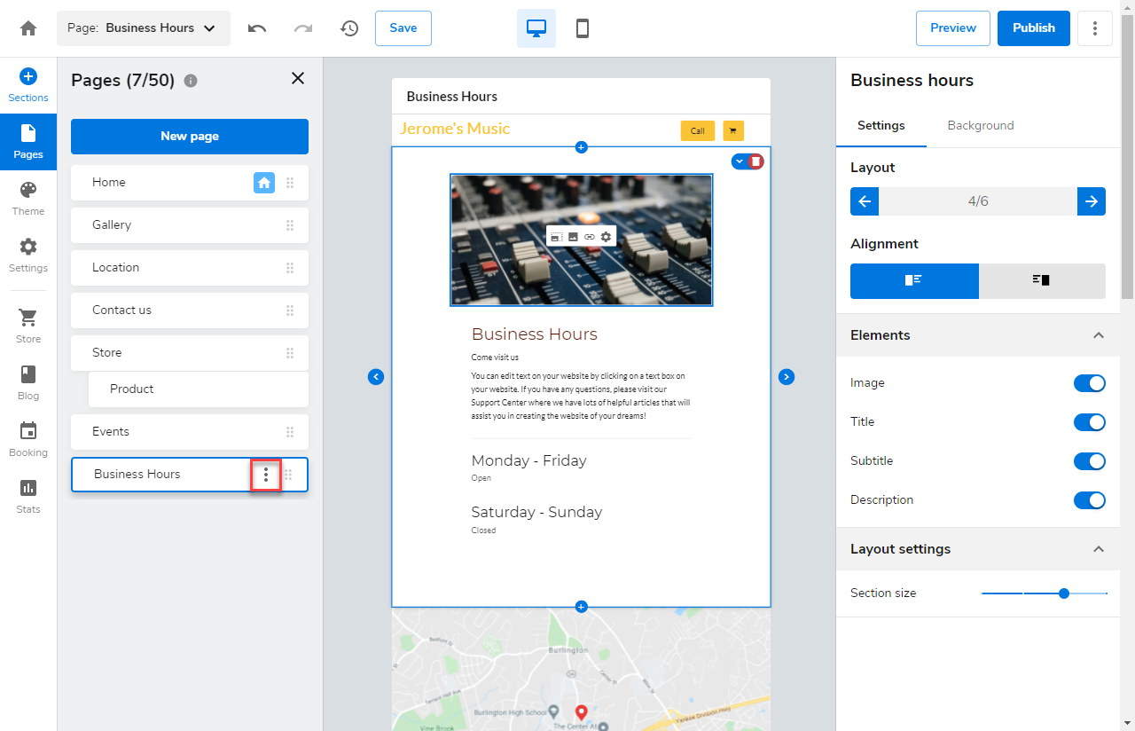 express-editor-page-settings-navigation