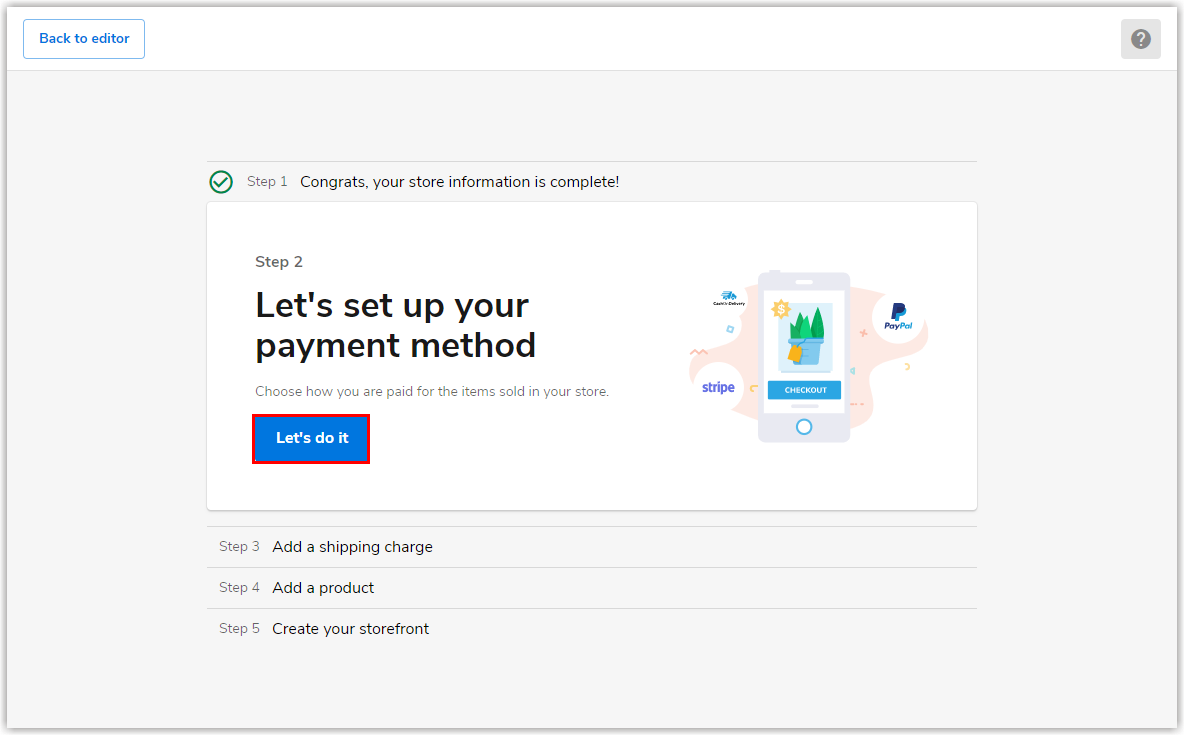 Adding what payment method to accept