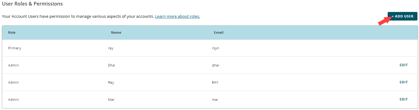 DCOM Accounts and Users - +Add User