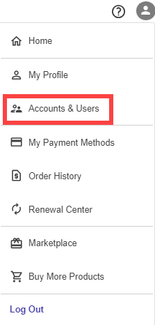 DCOM Profile - Accounts and Users