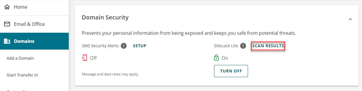 Checkout Domain order