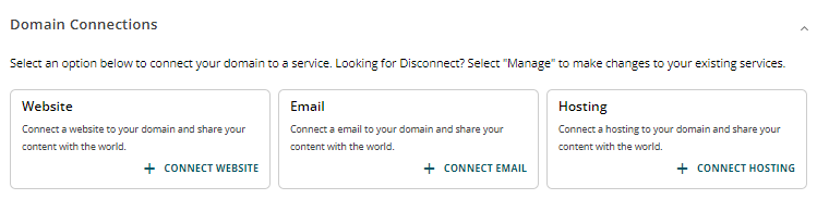 Domain Connections