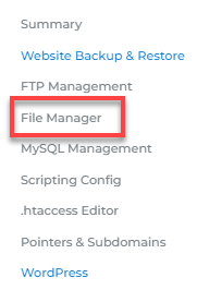 File Manager