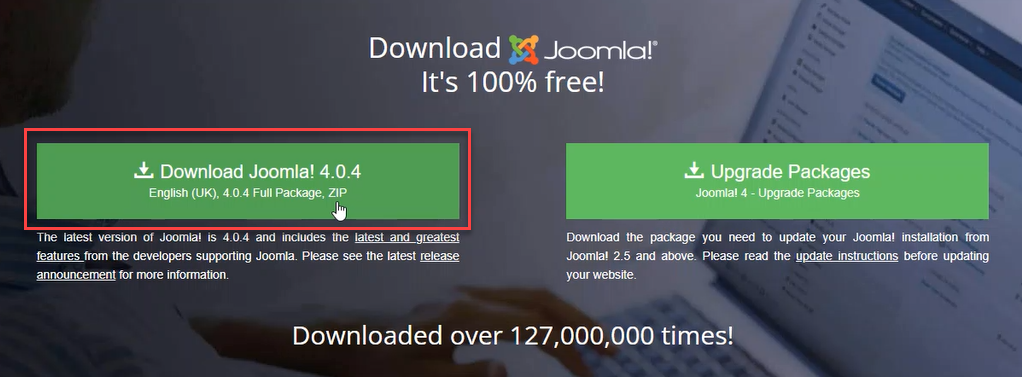 Download Joomla Files