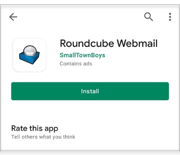 Download Roundcube from Google Play Store
