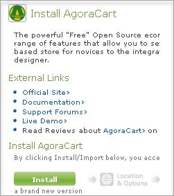 AgoraCart name link