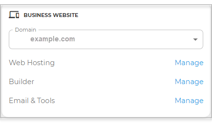 Business Website