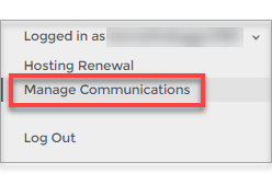 Manage Communications