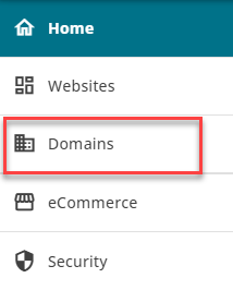 Domains Section