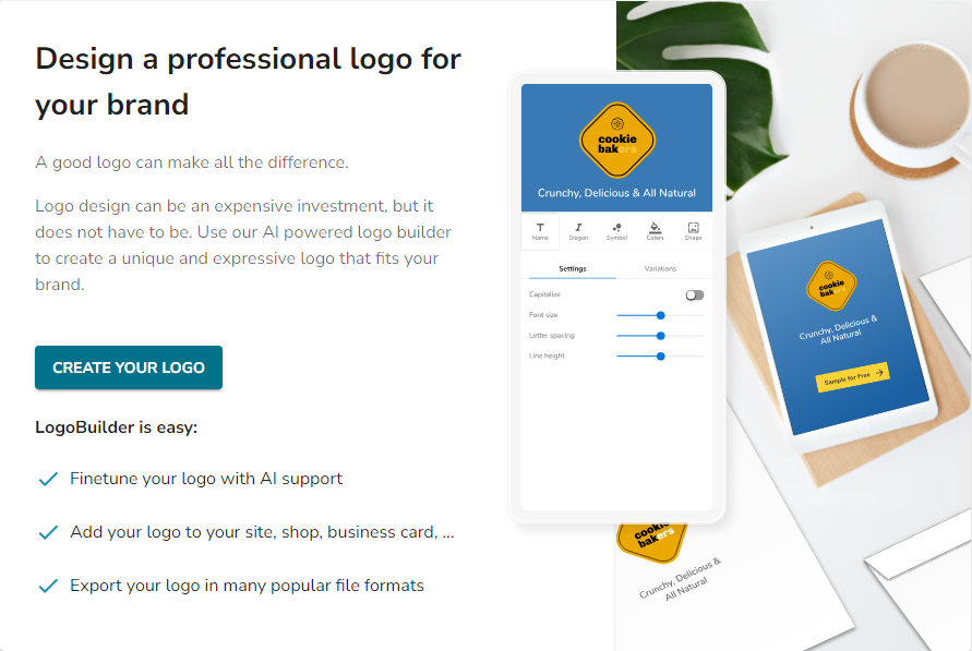 Create a Logo in LogoBuilder