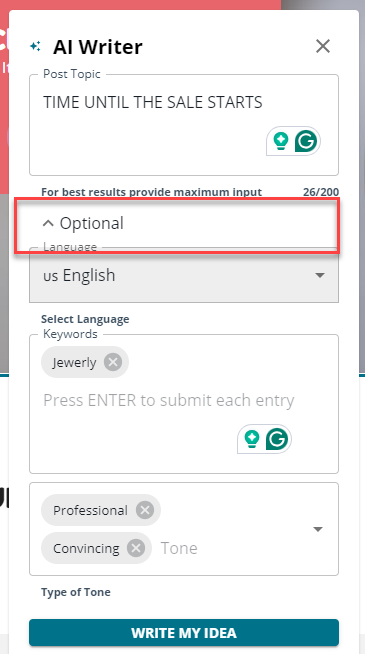 Create Email Campaign - Utilize AI