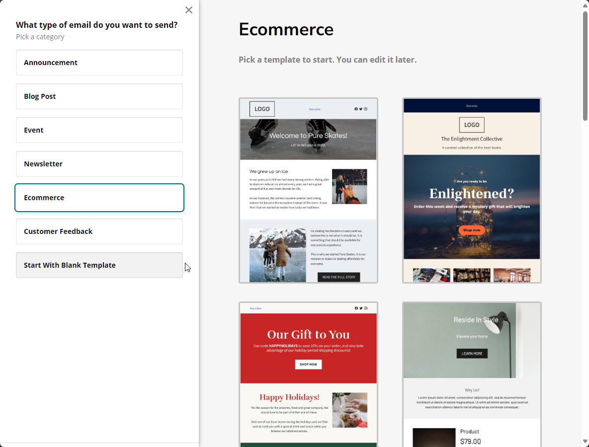 Email Marketing - Template