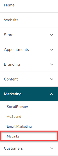 Marketing - MyLinks