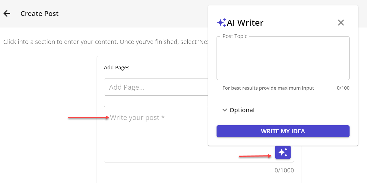 SocialBooster - Create Post AI