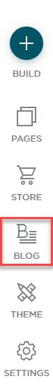 Blog button