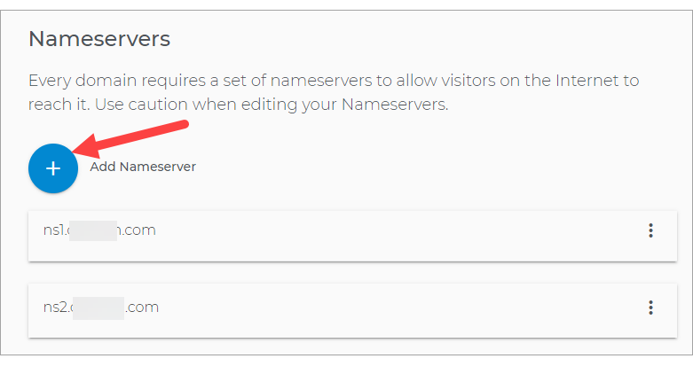 Add Nameserver