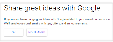 exchange great ideas with Google