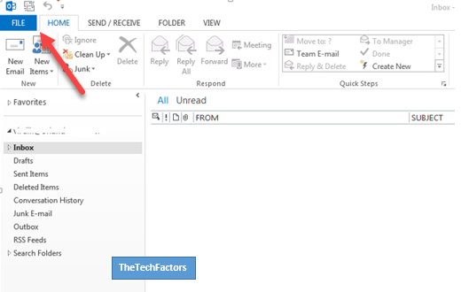 How to add your Microsoft 365 email in Outlook 2013