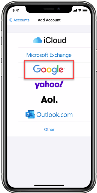 Select Google