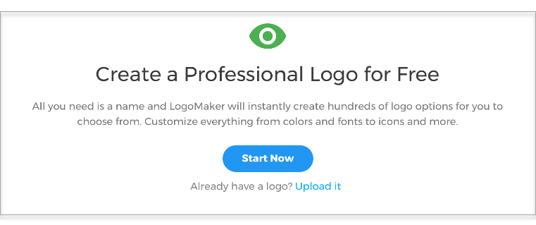 Click the Start now button