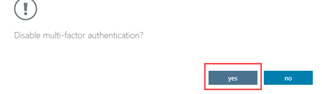 Confirm changes