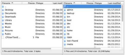 go up a directory