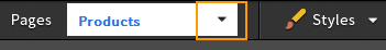 Click the arrow next to the Pages