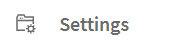 Settings