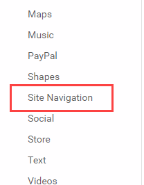 Site Navigation