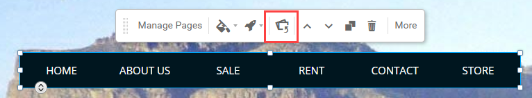 Change Design Button