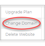 Change domain