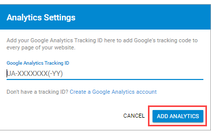 WebsiteBuilder: How to Add Google Analytics Code | iPage