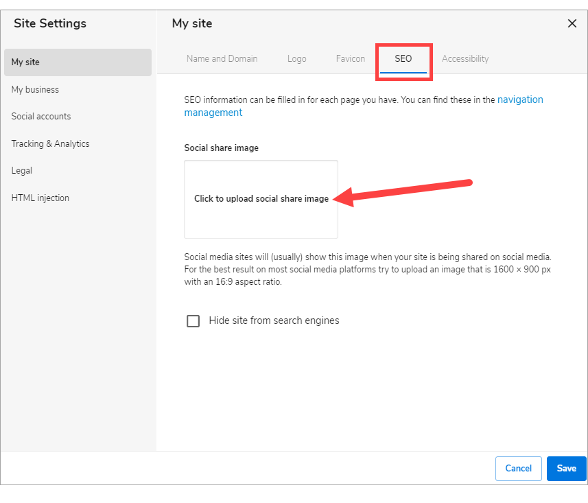 SEO option