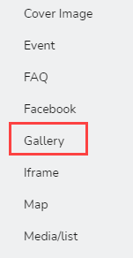 look for Gallery