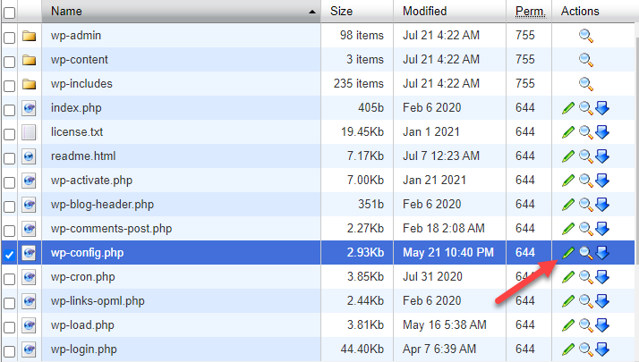 WP Config