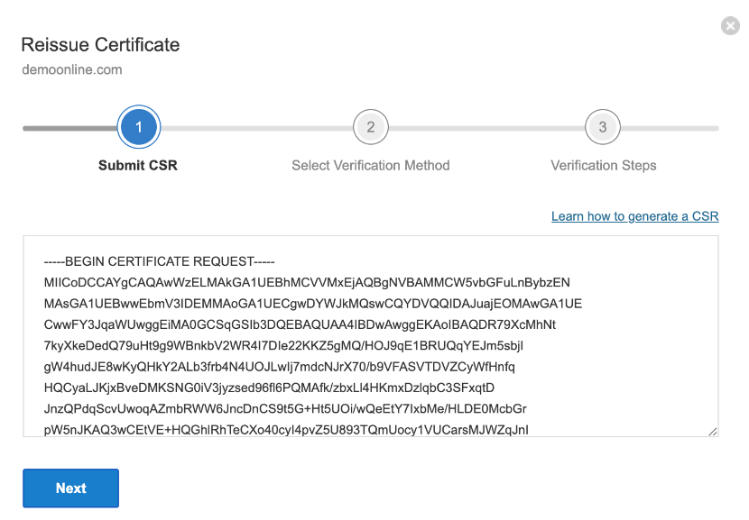ssl cert